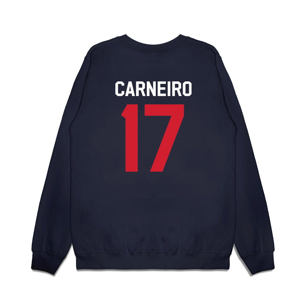 Ole Miss - NCAA Football : Lucas Carneiro - We're In Premium Crewneck Sweatshirt-1