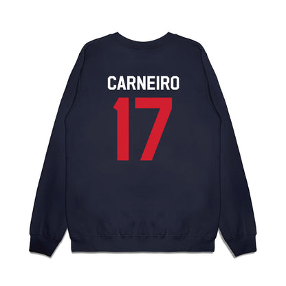 Ole Miss - NCAA Football : Lucas Carneiro - We're In Premium Crewneck Sweatshirt-1
