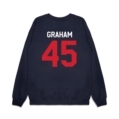 Ole Miss - NCAA Football : Talib Graham - We're In Premium Crewneck Sweatshirt-1