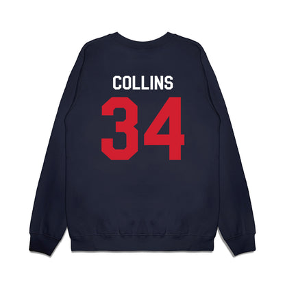 Ole Miss - NCAA Football : Raymond Collins - We're In Premium Crewneck Sweatshirt-1