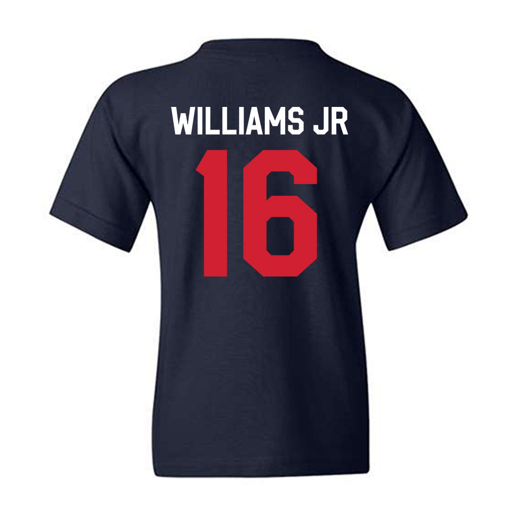 Ole Miss - NCAA Football : Wydett Williams Jr - We're In Youth T-Shirt-1