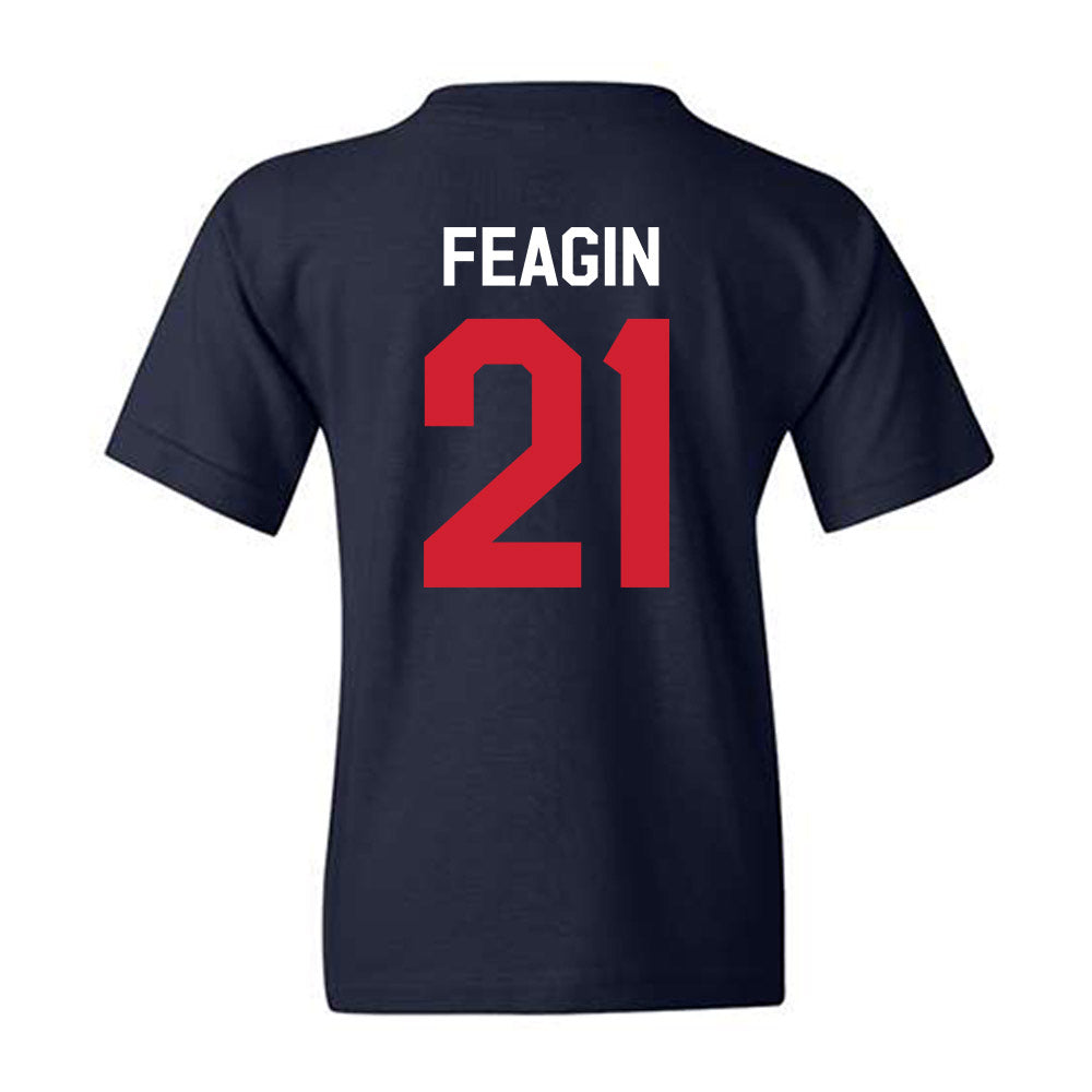 Ole Miss - NCAA Football : Tavoy Feagin - We're In Youth T-Shirt-1