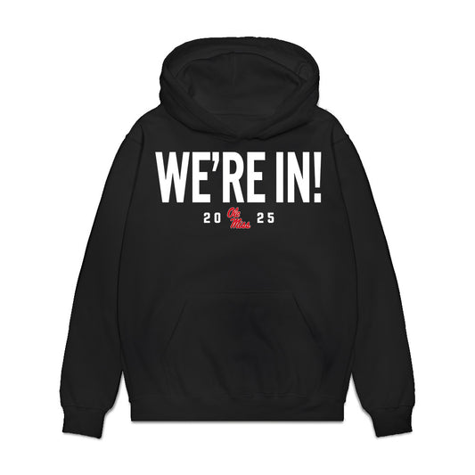 Ole Miss - NCAA Football : Austin Simmons - We're In Premium Hooded Sweatshirt-0