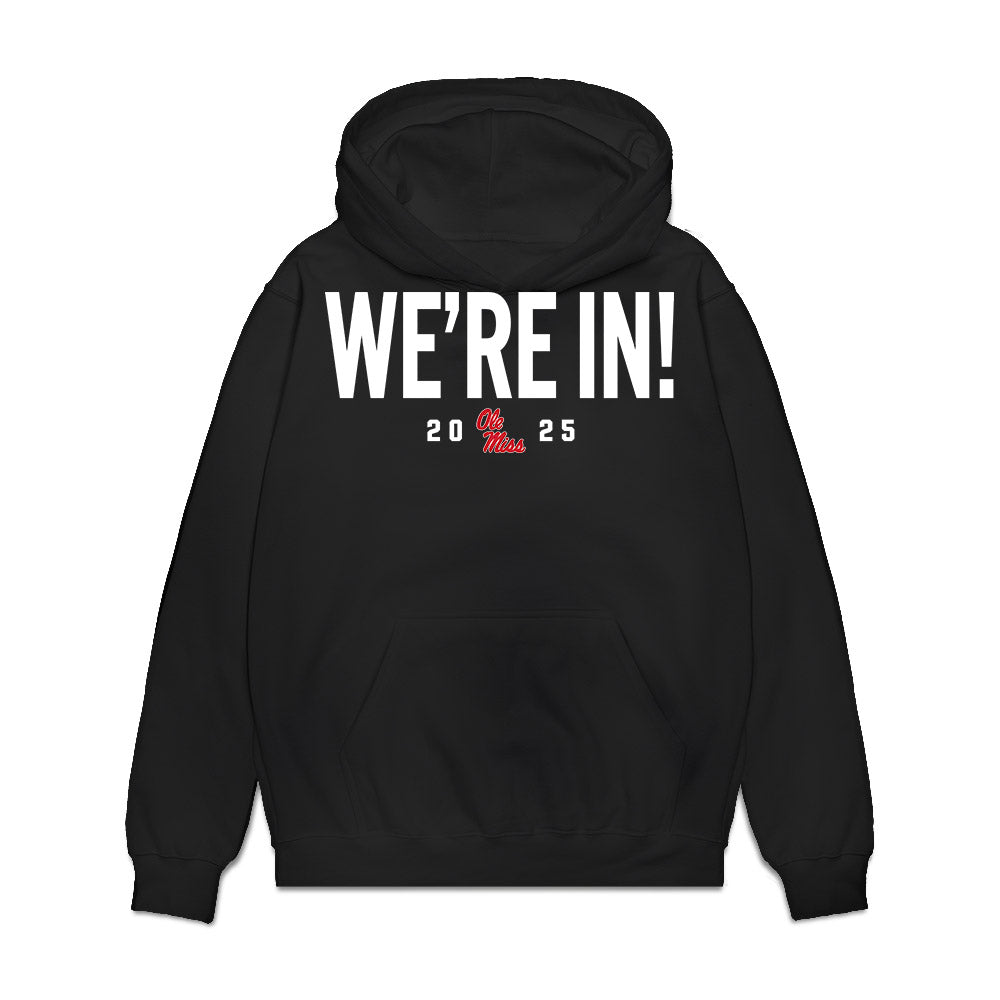 Ole Miss - NCAA Football : Lucas Carneiro - We're In Premium Hooded Sweatshirt-0
