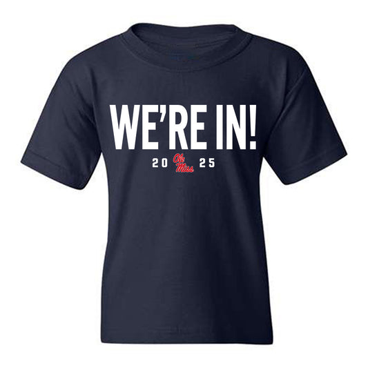 Ole Miss - NCAA Football : Raymond Collins - We're In Youth T-Shirt-0