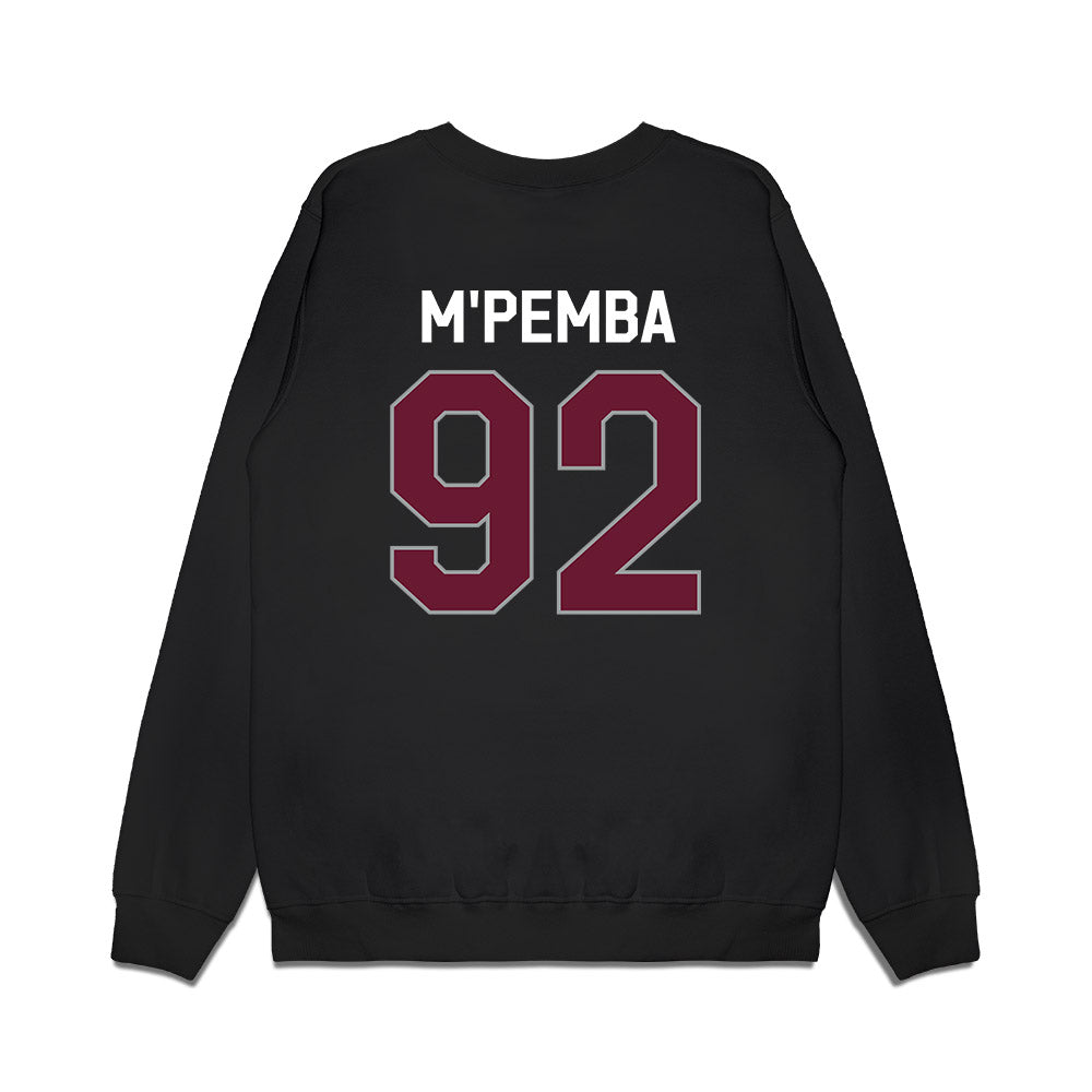 Texas A&M - NCAA Football : Sam M'Pemba - We're In Premium Crewneck Sweatshirt-1