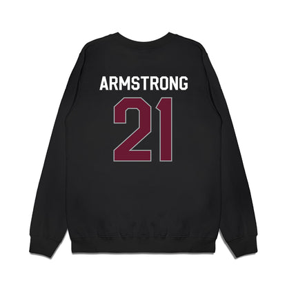Texas A&M - NCAA Football : Kiotti Armstrong - We're In Premium Crewneck Sweatshirt-1