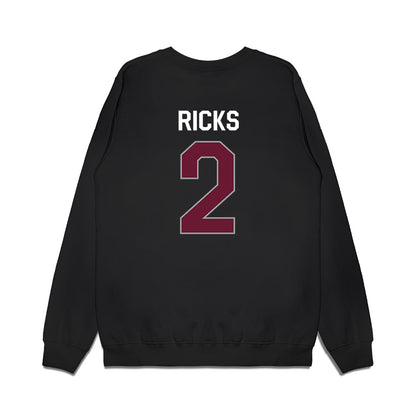 Texas A&M - NCAA Football : Dezz Ricks - We're In Premium Crewneck Sweatshirt-1