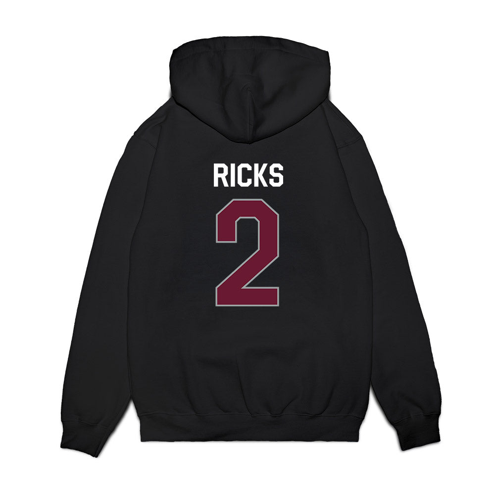 Texas A&M - NCAA Football : Dezz Ricks - We're In Premium Hooded Sweatshirt-1