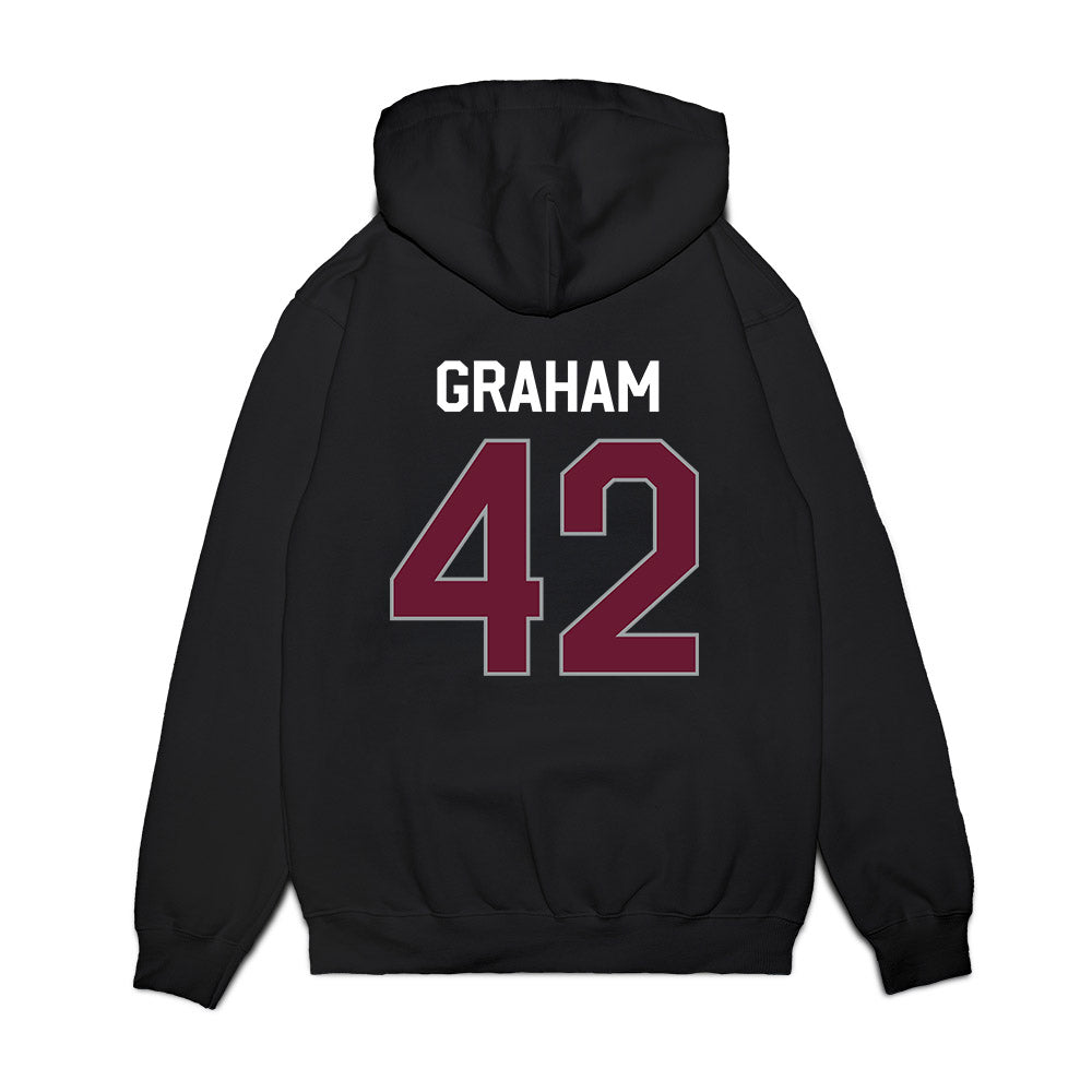 Texas A&M - NCAA Football : Jackson Graham - We're In Premium Hooded Sweatshirt-1