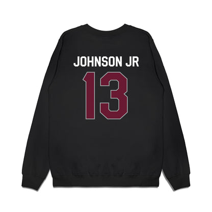 Texas A&M - NCAA Football : Rashad "Tom Tom" Johnson Jr - We're In Premium Crewneck Sweatshirt-1