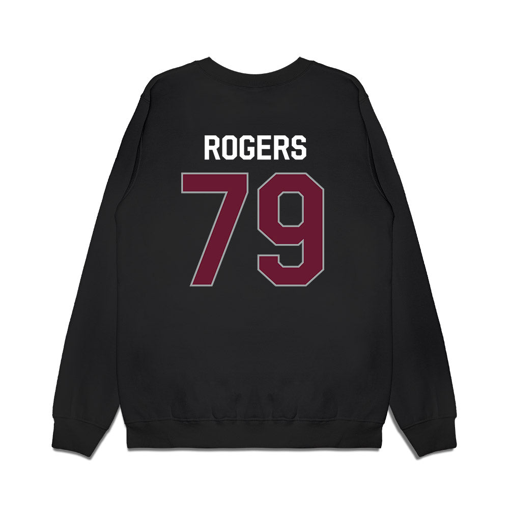 Texas A&M - NCAA Football : Lamont Rogers - We're In Premium Crewneck Sweatshirt-1