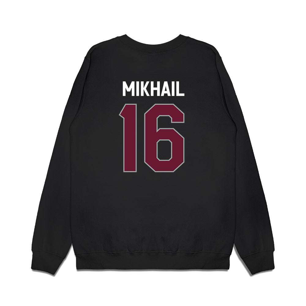 Texas A&M - NCAA Football : Noah Mikhail - We're In Premium Crewneck Sweatshirt-1