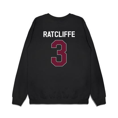 Texas A&M - NCAA Football : Marcus Ratcliffe - We're In Premium Crewneck Sweatshirt-1
