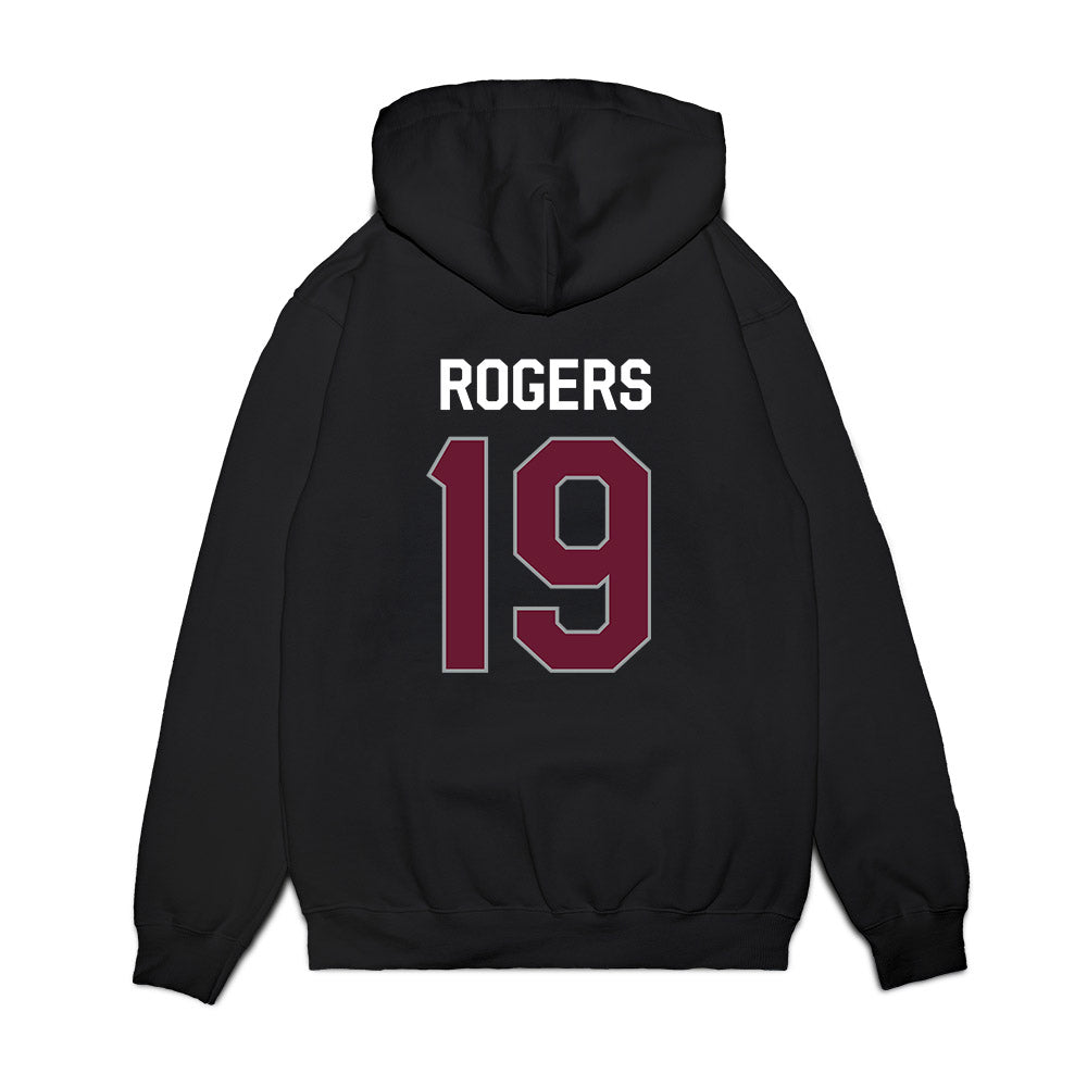 Texas A&M - NCAA Football : Bravion Rogers - We're In Premium Hooded Sweatshirt-1