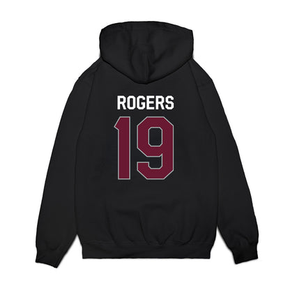Texas A&M - NCAA Football : Bravion Rogers - We're In Premium Hooded Sweatshirt-1