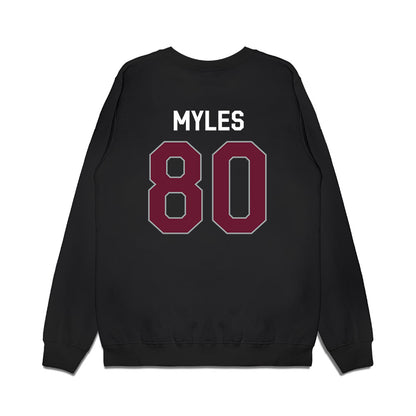 Texas A&M - NCAA Football : Jerome Myles - We're In Premium Crewneck Sweatshirt-1