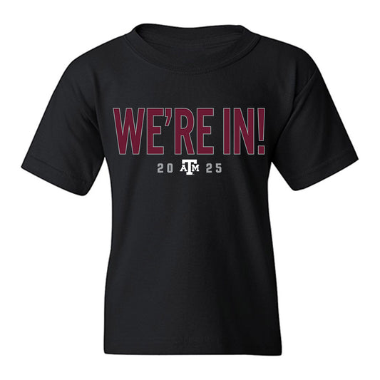 Texas A&M - NCAA Football : Jacob Graham - We're In Youth T-Shirt-0