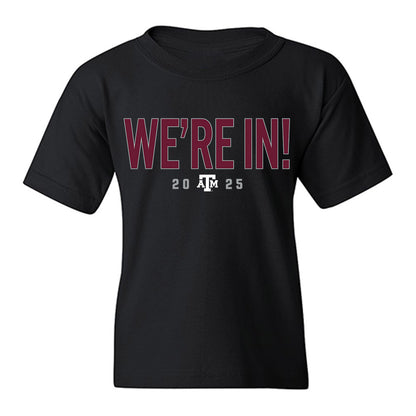Texas A&M - NCAA Football : Luke Miller - We're In Youth T-Shirt-0