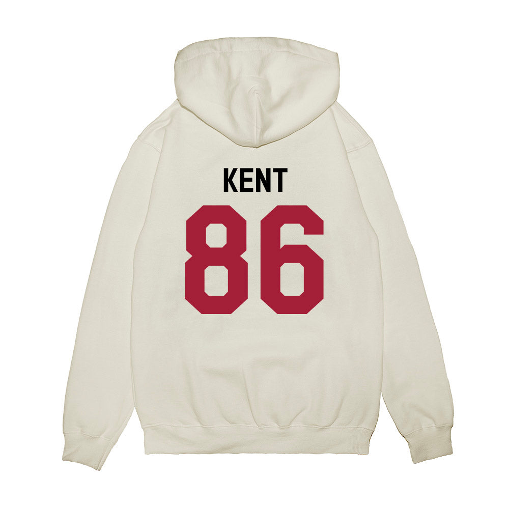 Oklahoma - NCAA Football : Carson Kent - We're In Premium Hooded Sweatshirt-1