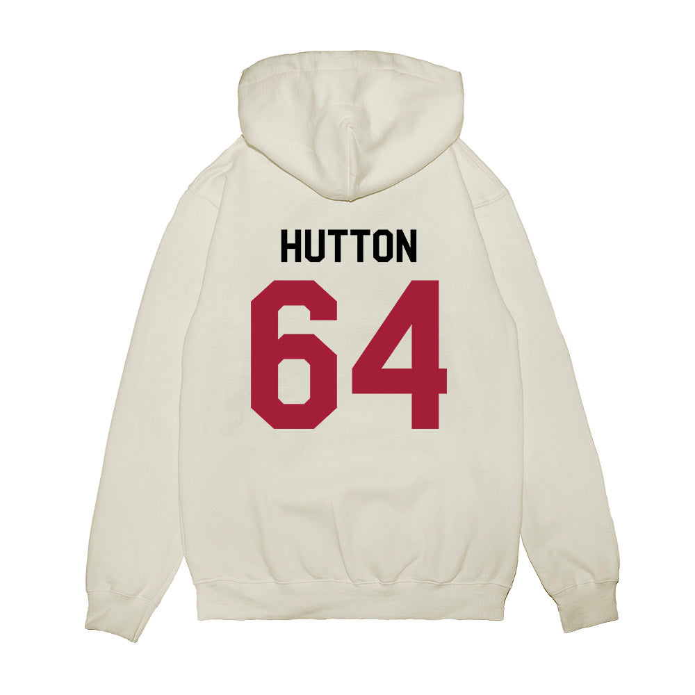 Oklahoma - NCAA Football : Sean Hutton - We're In Premium Hooded Sweatshirt-1
