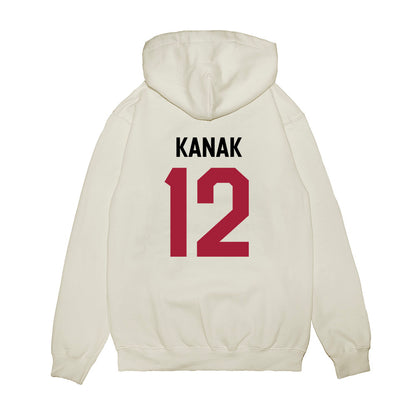 Oklahoma - NCAA Football : Jaren Kanak - We're In Premium Hooded Sweatshirt-1