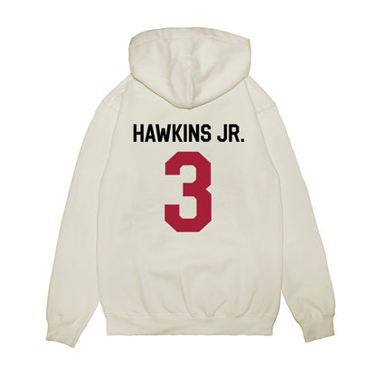 Oklahoma - NCAA Football : Michael Hawkins Jr. - We're In Premium Hooded Sweatshirt-1
