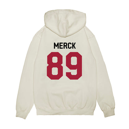Oklahoma - NCAA Football : Eli Merck - We're In Premium Hooded Sweatshirt-1