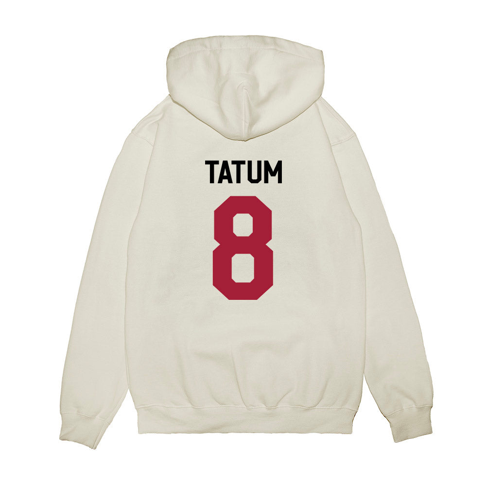 Oklahoma - NCAA Football : Taylor Tatum - We're In Premium Hooded Sweatshirt-1