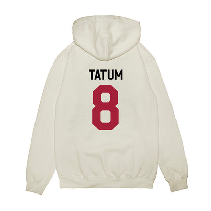 Oklahoma - NCAA Football : Taylor Tatum - We're In Premium Hooded Sweatshirt-1