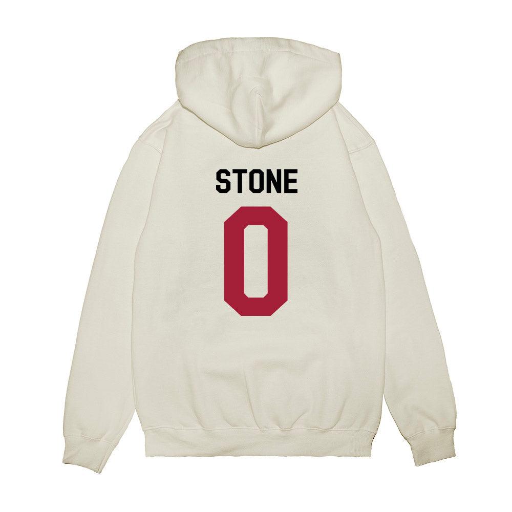 Oklahoma - NCAA Football : David Stone - We're In Premium Hooded Sweatshirt-1