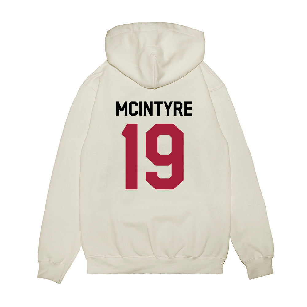Oklahoma - NCAA Football : Kade McIntyre - We're In Premium Hooded Sweatshirt-1
