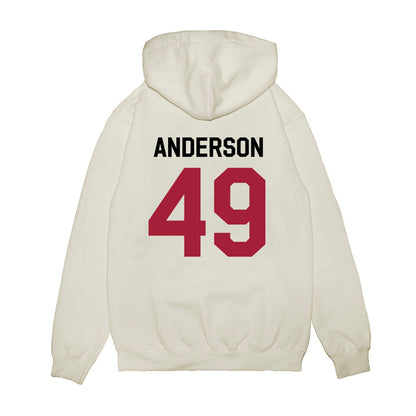 Oklahoma - NCAA Football : Ben Anderson - We're In Premium Hooded Sweatshirt-1