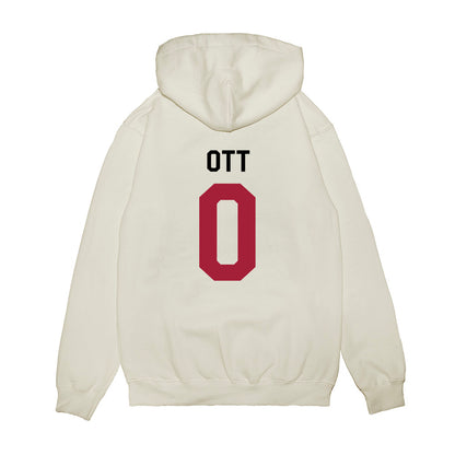 Oklahoma - NCAA Football : Jaydn Ott - We're In Premium Hooded Sweatshirt-1