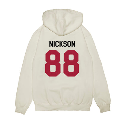 Oklahoma - NCAA Football : CJ Nickson - We're In Premium Hooded Sweatshirt-1