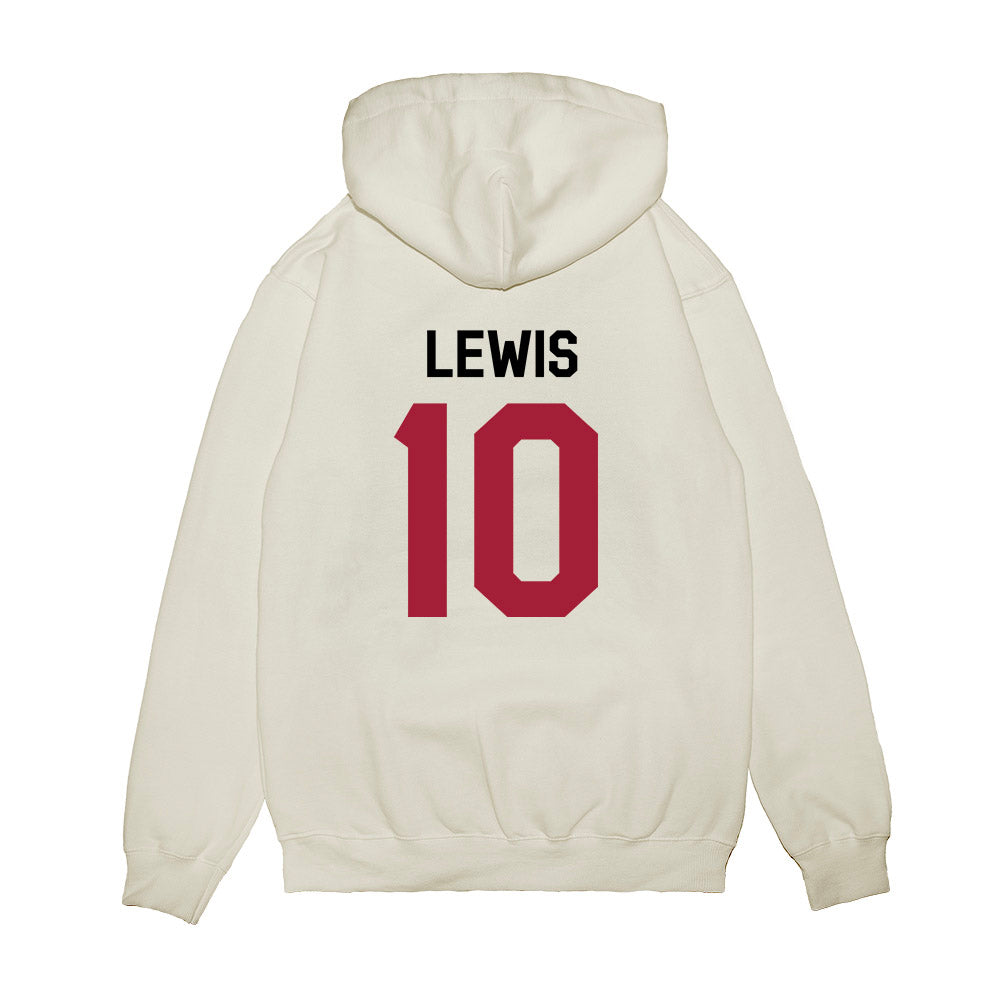 Oklahoma - NCAA Football : Kip Lewis - We're In Premium Hooded Sweatshirt-1