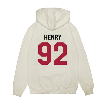 Oklahoma - NCAA Football : Jacob Henry - We're In Premium Hooded Sweatshirt-1