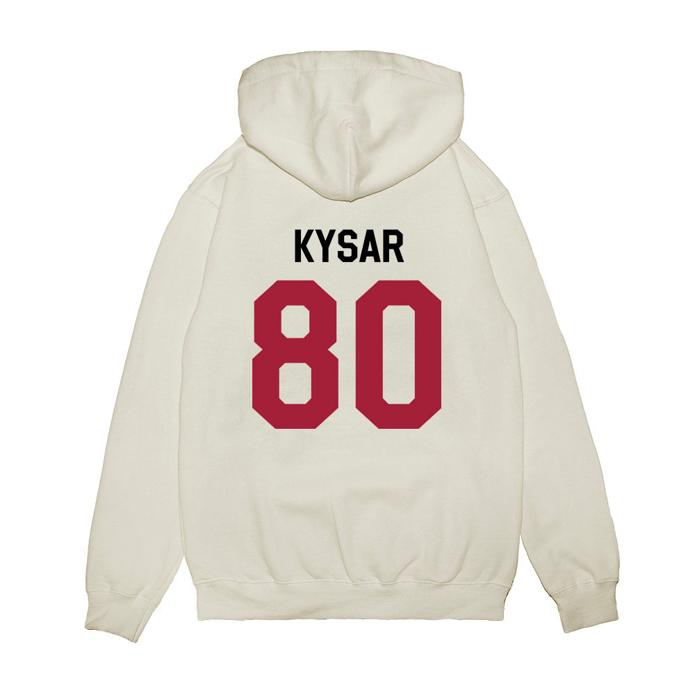 Oklahoma - NCAA Football : Bergin Kysar - We're In Premium Hooded Sweatshirt-1
