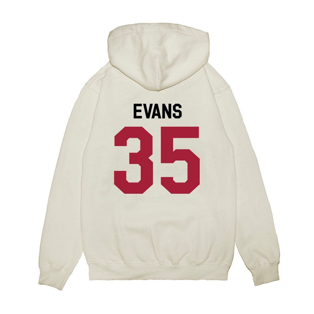 Oklahoma - NCAA Football : Liam Evans - We're In Premium Hooded Sweatshirt-1
