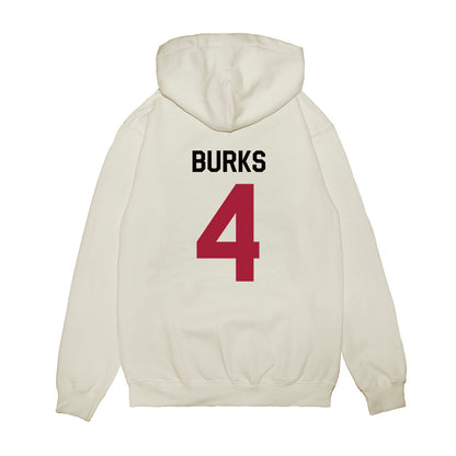 Oklahoma - NCAA Football : Deion Burks - We're In Premium Hooded Sweatshirt-1