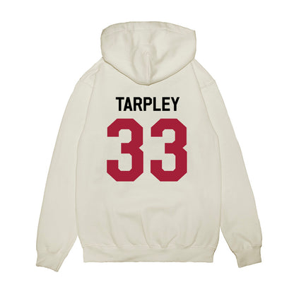 Oklahoma - NCAA Football : Preston Tarpley - We're In Premium Hooded Sweatshirt-1