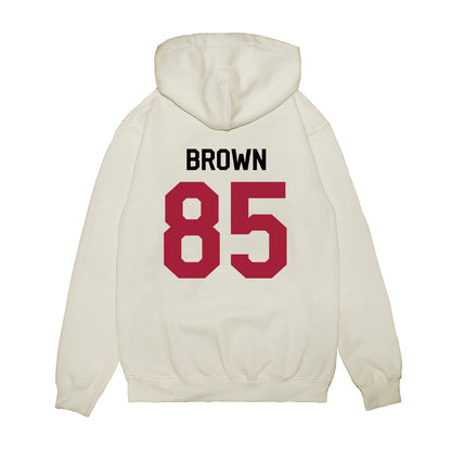 Oklahoma - NCAA Football : Trey Brown - We're In Premium Hooded Sweatshirt-1