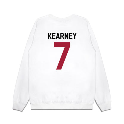 Oklahoma - NCAA Football : Zion Kearney - We're In Premium Crewneck Sweatshirt-1