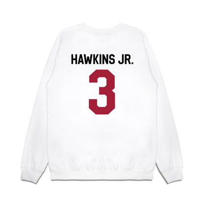 Oklahoma - NCAA Football : Michael Hawkins Jr. - We're In Premium Crewneck Sweatshirt-1