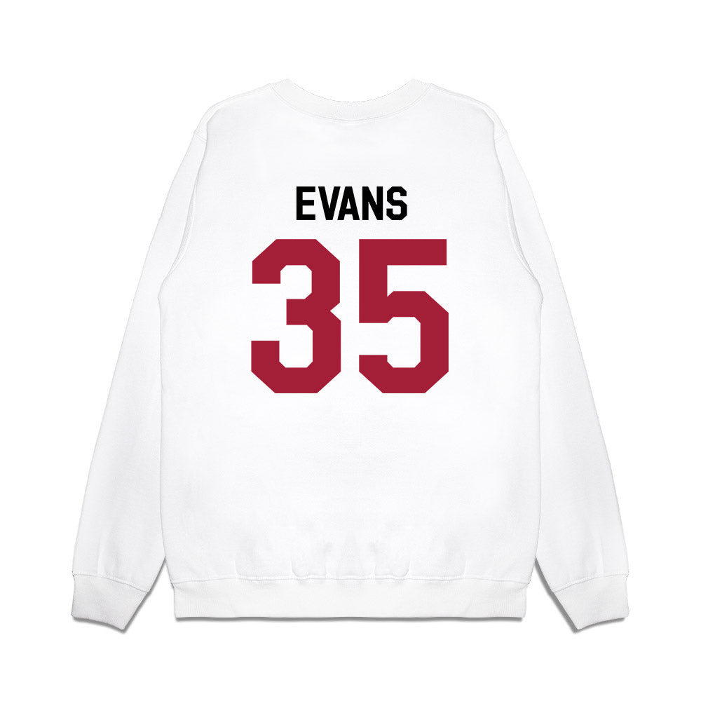 Oklahoma - NCAA Football : Liam Evans - We're In Premium Crewneck Sweatshirt-1
