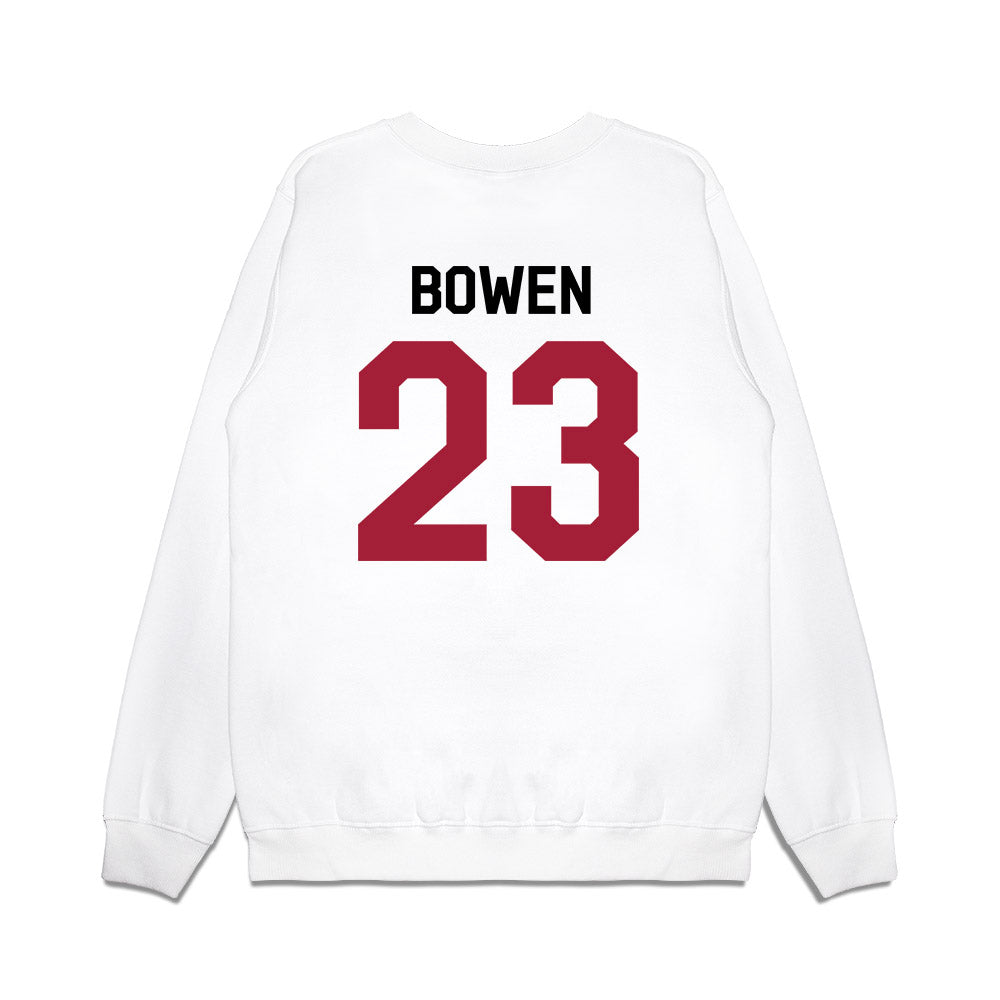 Oklahoma - NCAA Football : Eli Bowen - We're In Premium Crewneck Sweatshirt-1