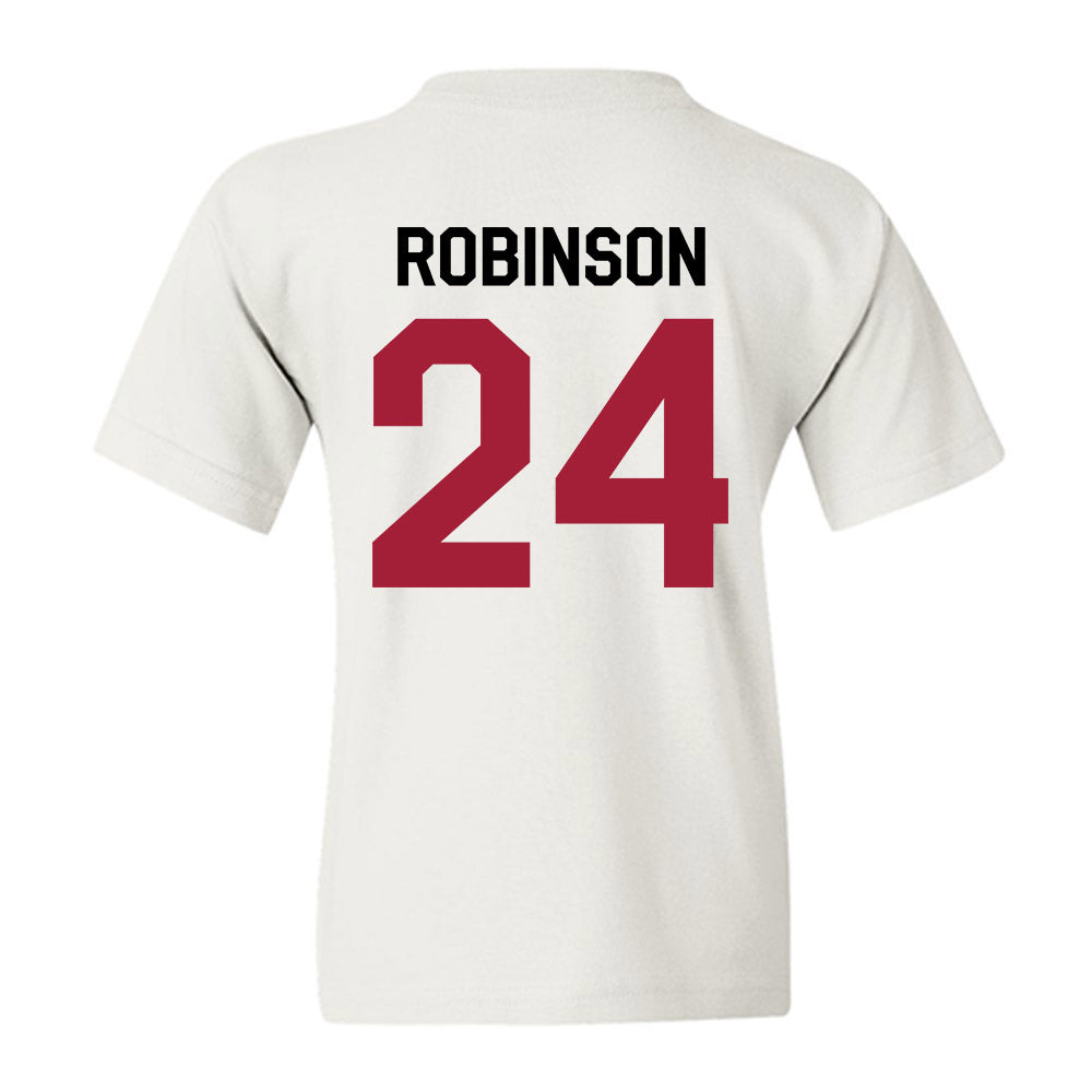 Oklahoma - NCAA Football : Xavier Robinson - We're In Youth T-Shirt-1