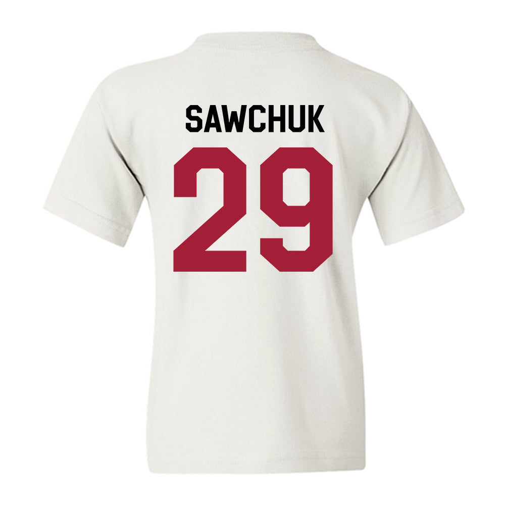 Oklahoma - NCAA Football : Gabe Sawchuk - We're In Youth T-Shirt-1