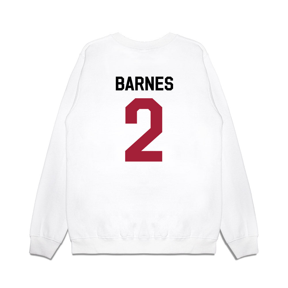 Oklahoma - NCAA Football : Jovantae Barnes - We're In Premium Crewneck Sweatshirt-1