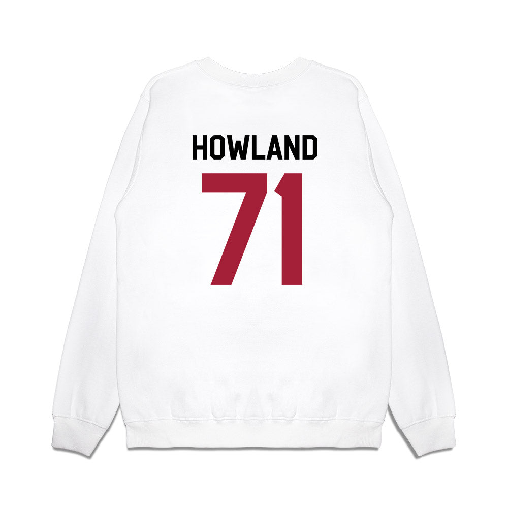 Oklahoma - NCAA Football : Logan Howland - We're In Premium Crewneck Sweatshirt-1